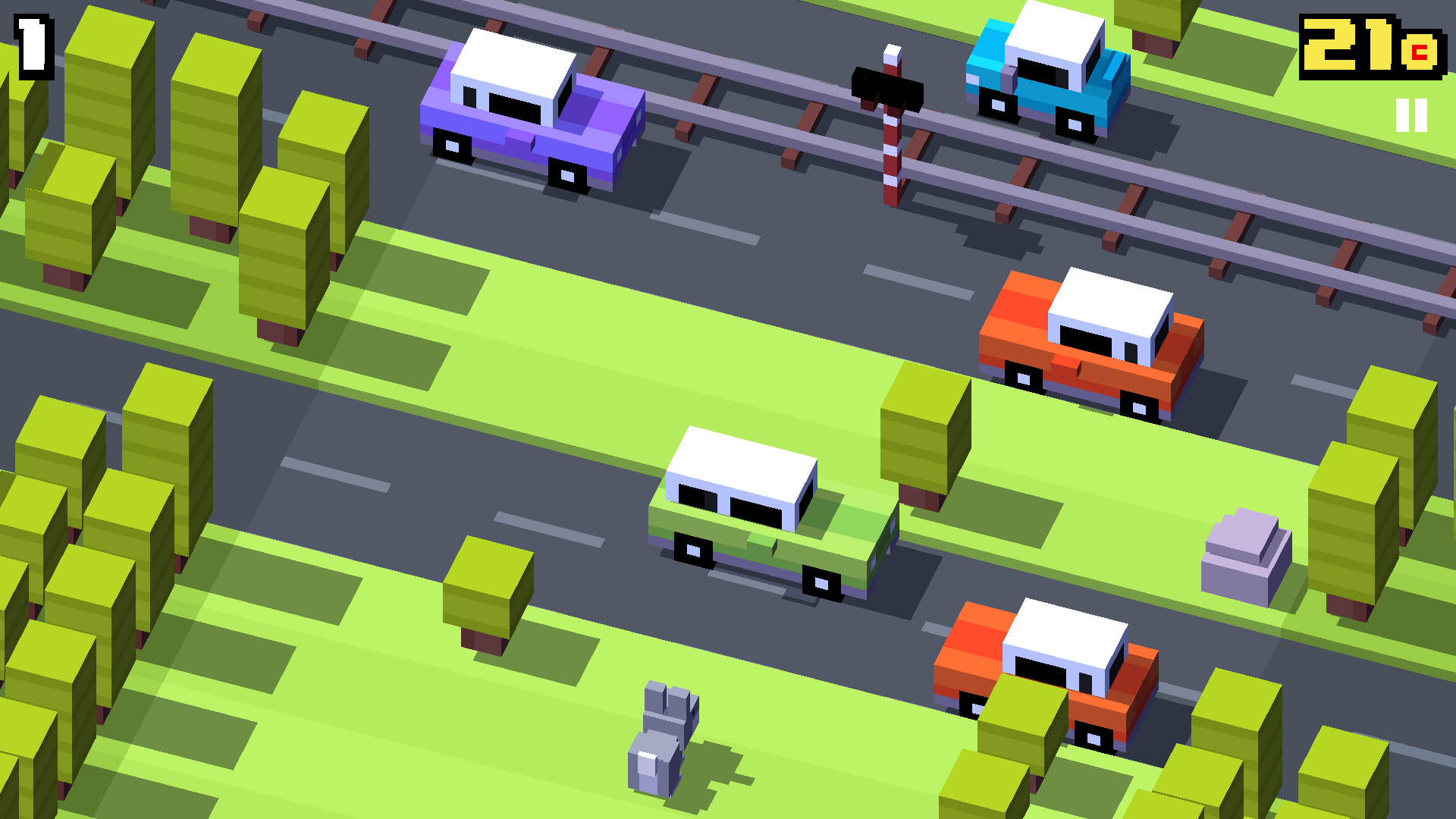 Chicken Crossing Road Game