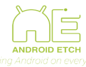Android Etch, putting Android on everything.