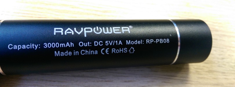 RAVPower Mini 3000mAh External Battery Charger – Review