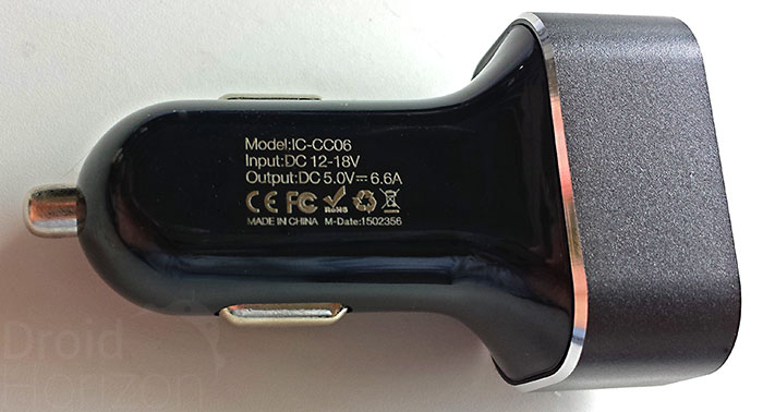 iClever Car Adapter - Side View