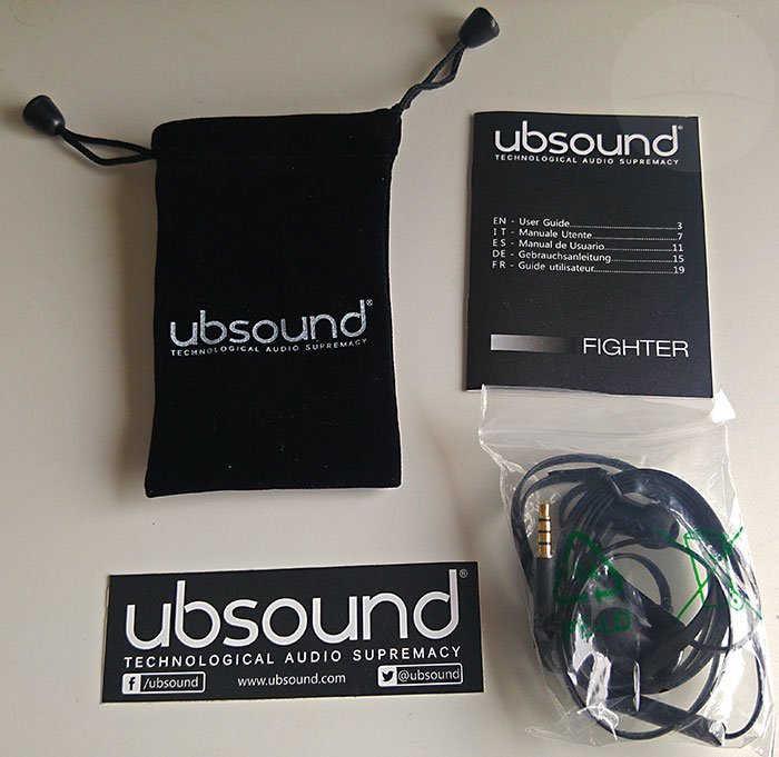 ubsound Fighter Contents