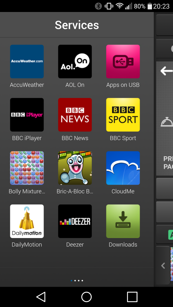 WDTV Remote - Apps