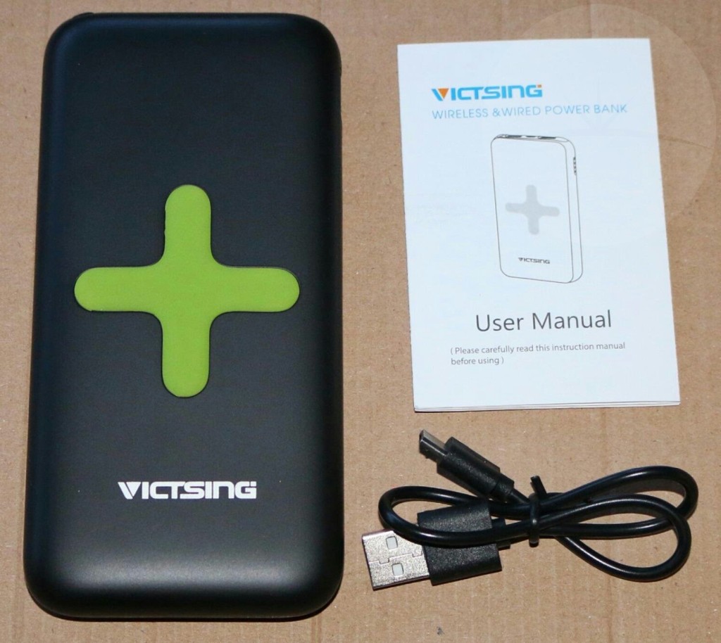 VicTsing Wireless Power Bank - Contents