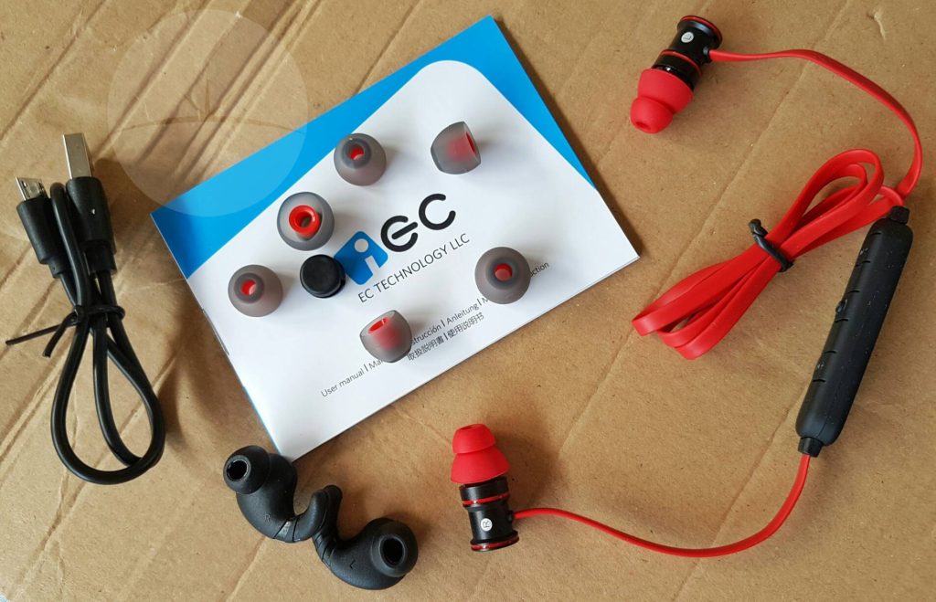 EC Technology Earphones - Contents