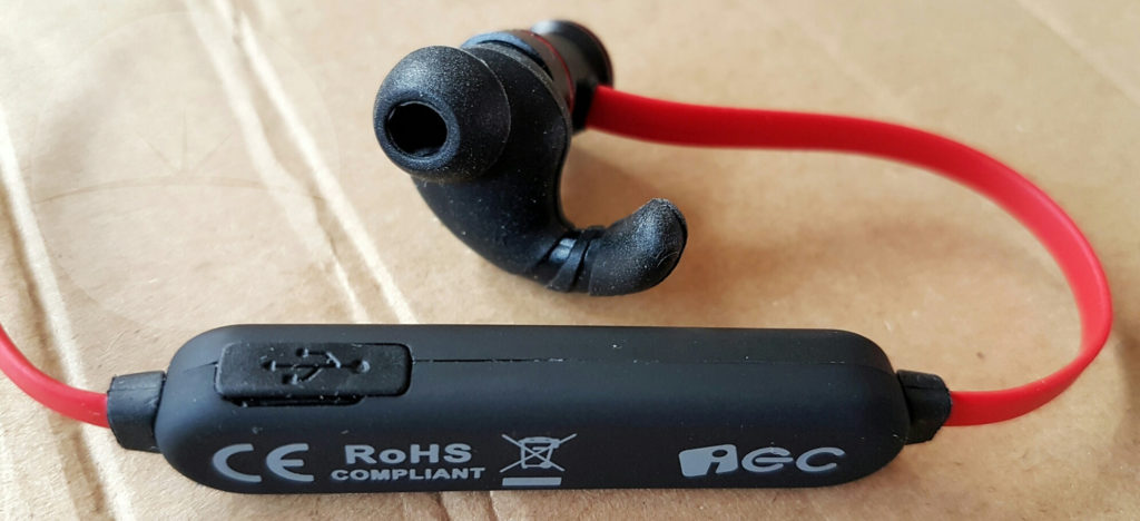 EC Technology Earphones - Hooked Earpiece