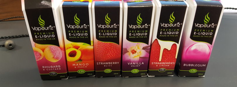 E-Liquids from Vapouriz Review