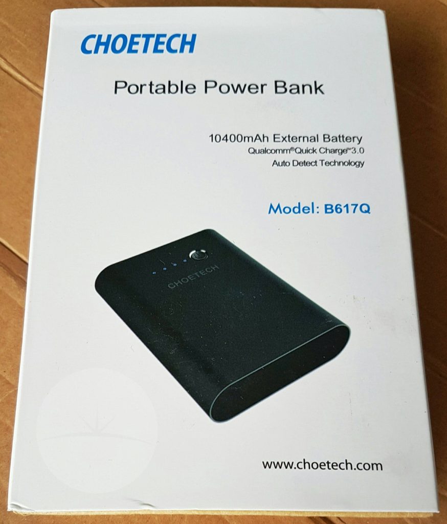 Choetech B617Q Power Bank - Box