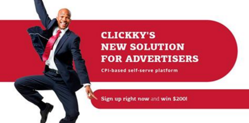 featured Сlickky has Launched an All-in-one Self-serve Platform for Mobile App Promotion