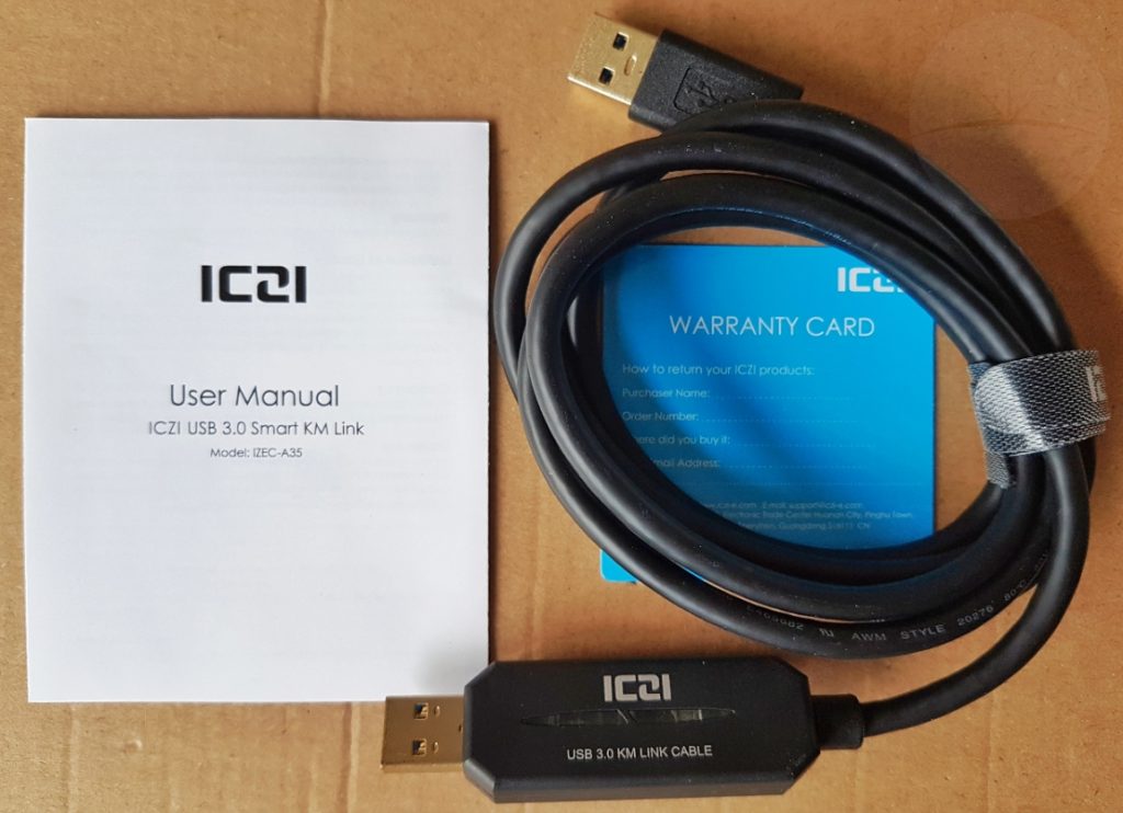 ICZI Smart Link Cable - Contents