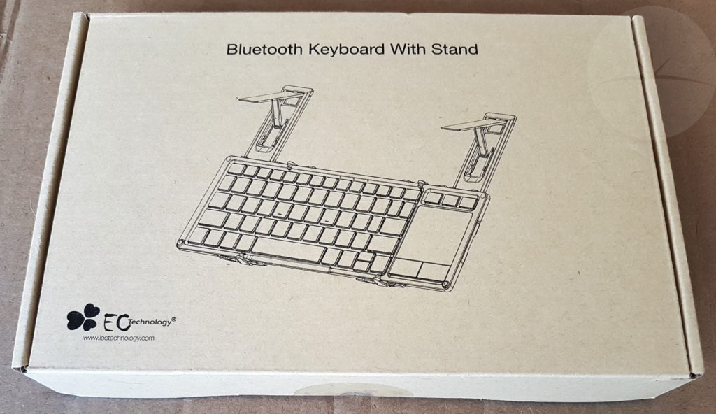 EC Keyboard Trackpad - Box