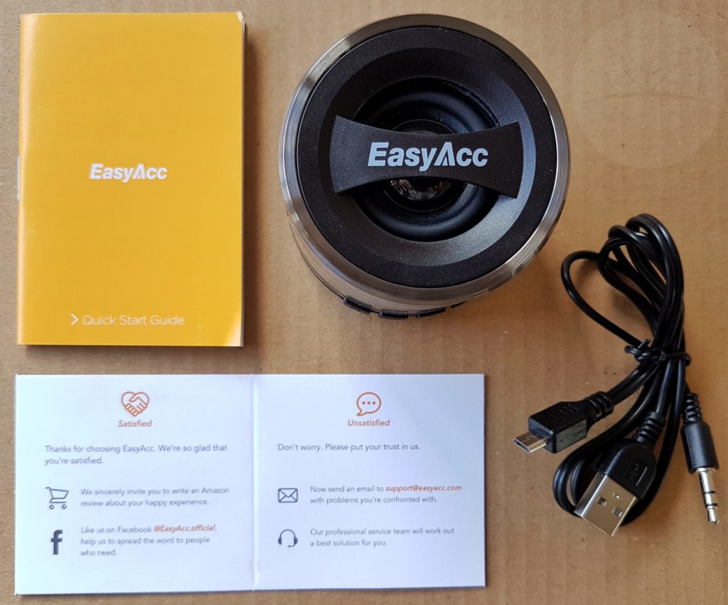 EasyAcc Mini Cannon - Contents