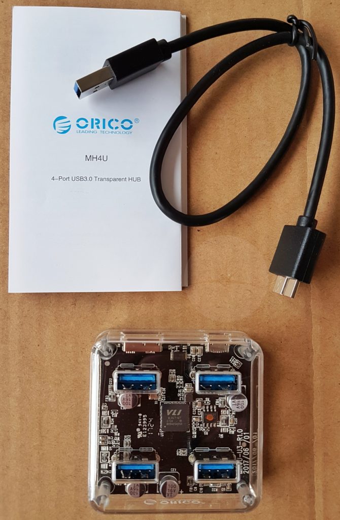 Orico USB Hub - Contents