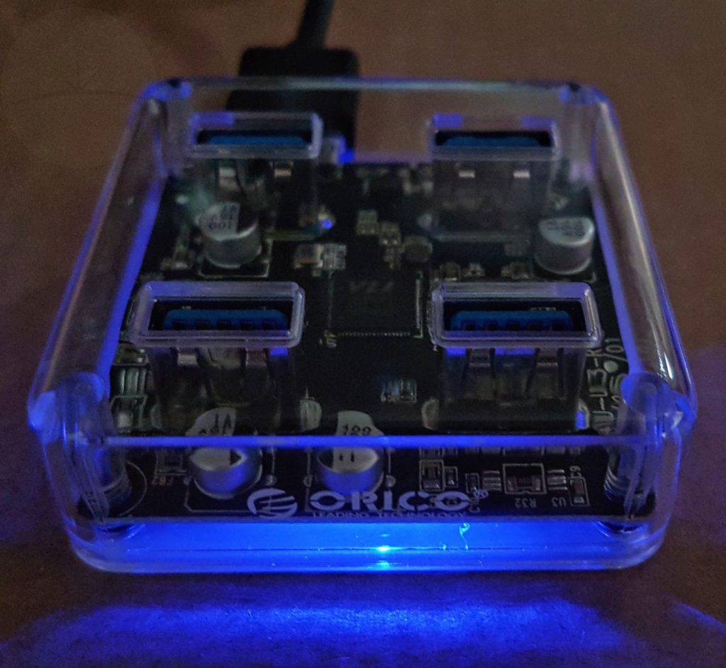 Orico USB Hub - Lit