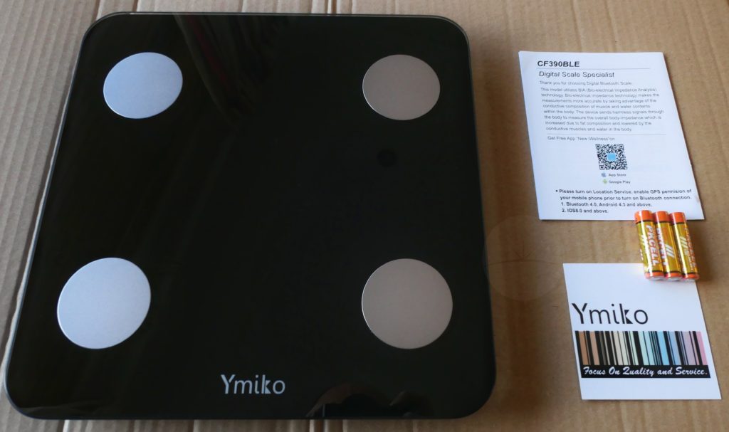 Ymiko Smart Scale - Contents