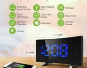 Review: Digital Alarm Clock, with FM Radio, Dual Alarms, and Time Projection