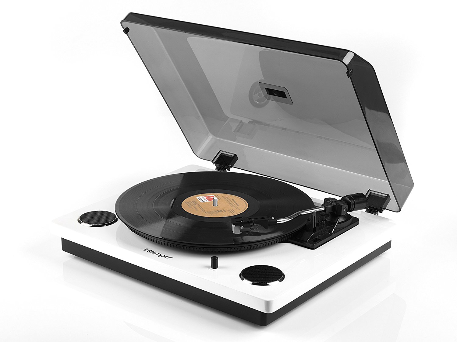 intempo turntable with speakers