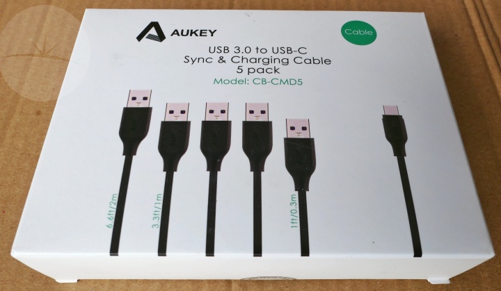 Aukey USB-C Cables - Box