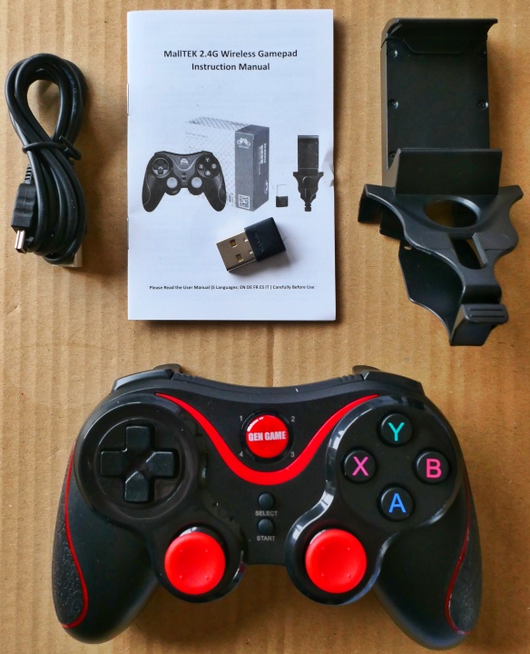 MallTEK Game Controller - Contents