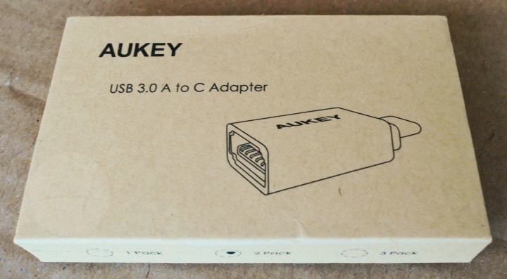 Aukey USB-C to USB-A - Box