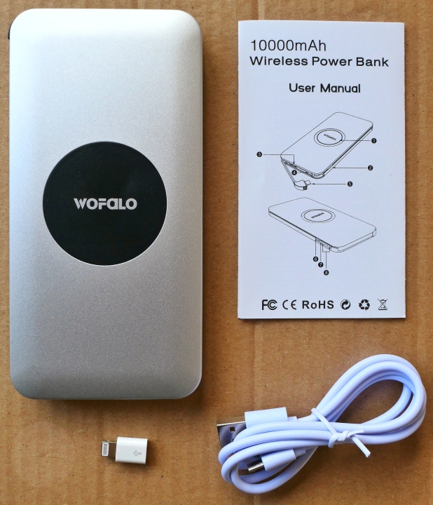 Wofolo Wireless Power Bank - Contents