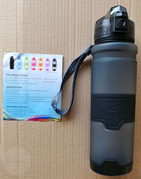 Zounich Water Bottle - Contents