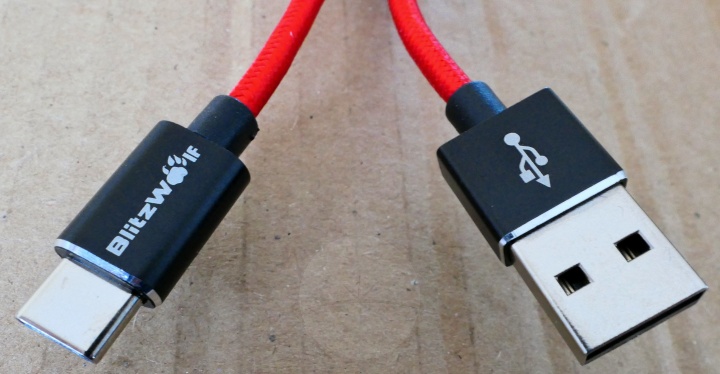 BlitzWolf USB-C Cables - Red