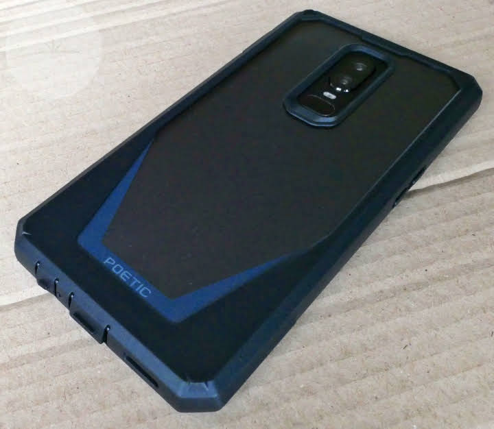 Poetic Guardian Oneplus 6 Case - Phone From Below