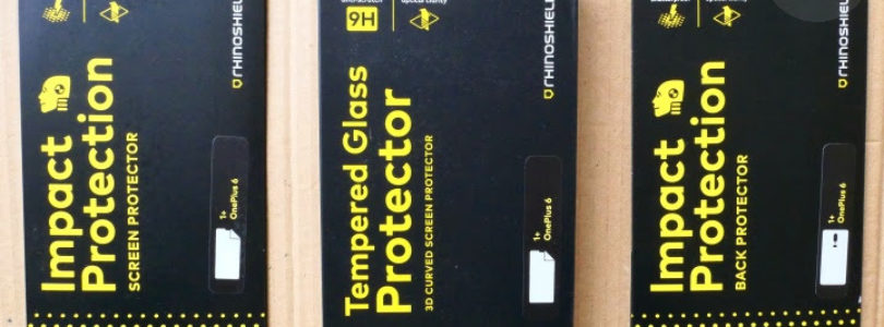 RhinoShield OnePlus 6 Screen Protectors - Box