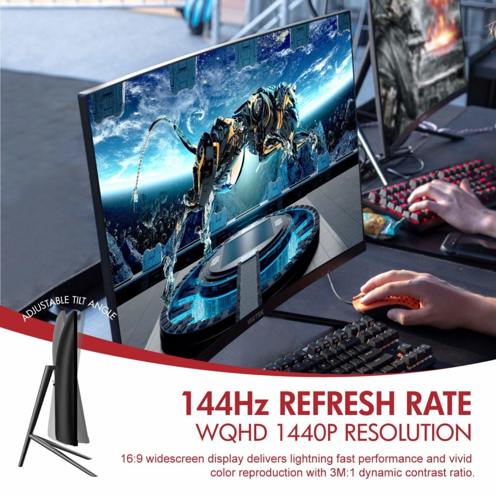 Viotek GN27D 1440p 144hz Curved Budget Gaming Monitor Review 2