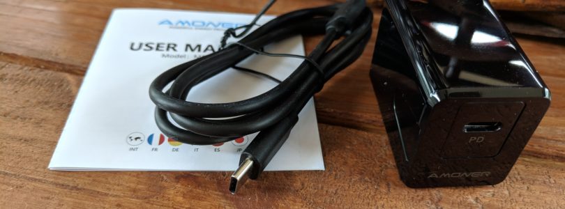 Review: Amoner Fast USB-C 18w/3A Wall Charger