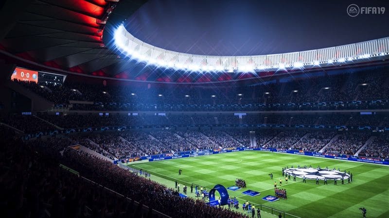 Play FIFA 19 Mobile on Android stadium