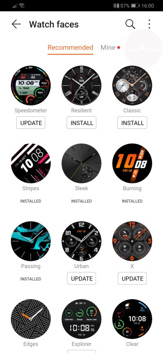 Huawei Watch GT 2 - Watch Faces