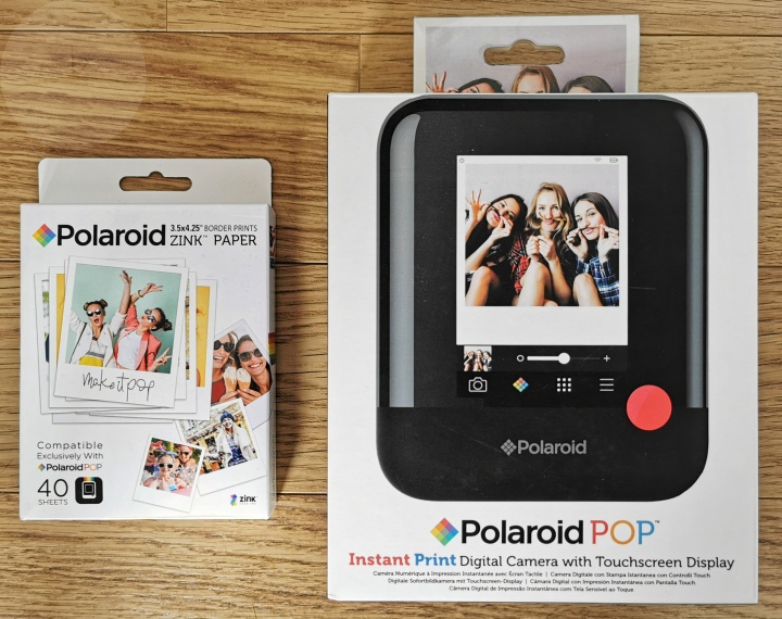 polaroid pop connect to phone