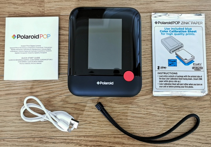 polaroid pop wireless portable instant 3x4 photo printer