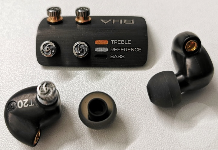 RHA T20 Wireless - Earpieces and Filters