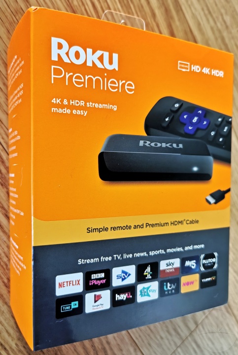 Roku Premiere, 4K HDR Streaming Player