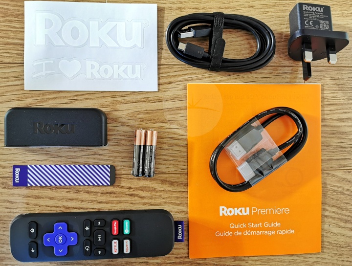 Roku Premiere - Contents