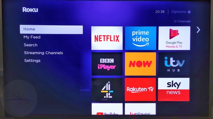 Roku Premiere - Home Screen