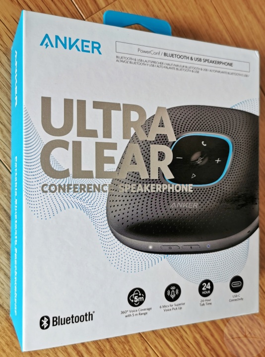 Review Anker Powerconf Bluetooth Speakerphone Droidhorizon