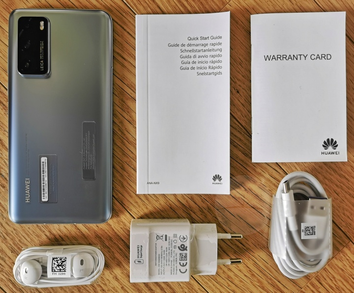 Huawei P40 - Contents