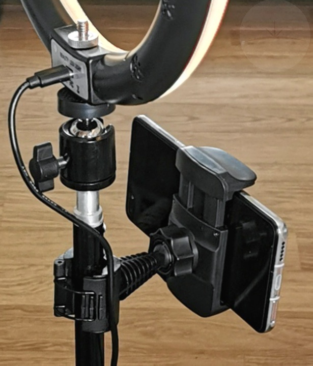 Icetek LED Ring Light - Phone Grip