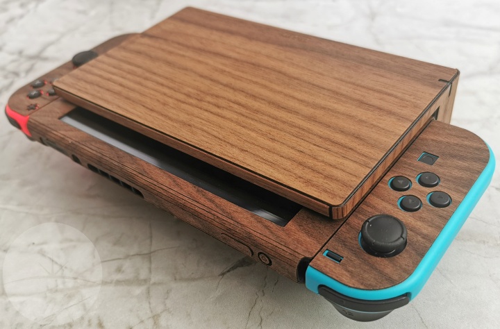 Nintendo Switch, OLED & Switch Lite Wood Cover - Toast