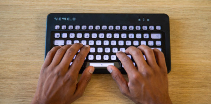 Nemeio Launches Fully Customizable Global E-paper Keyboard on Kickstarter