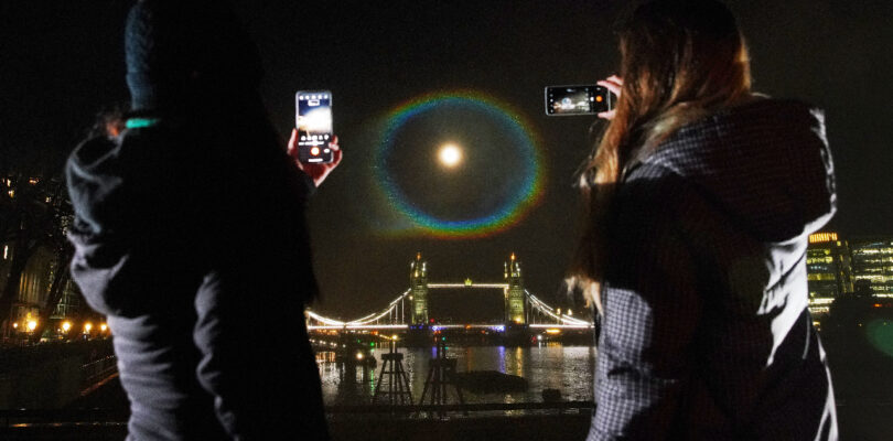 OnePlus lights up the night sky with the first-ever ‘Moonbow’ shot on the OnePlus 9 Series
